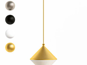 Коллекция Visual Comfort Signature AERIN Sarnen, 18 дюймов, большой светодиодный светильник 3D Модель