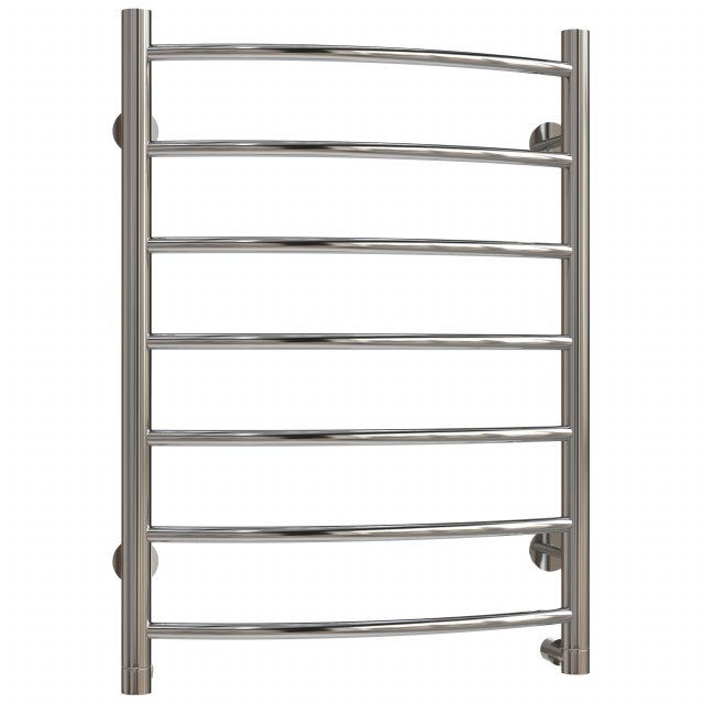Water heated towel rail Domoterm Calypso P7 50x70 chrome 3D Модель .c4d .max .obj .3ds .fbx .stl .blend 