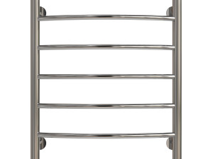 Water heated towel rail Domoterm Calypso P7 50x70 chrome 3D Модель