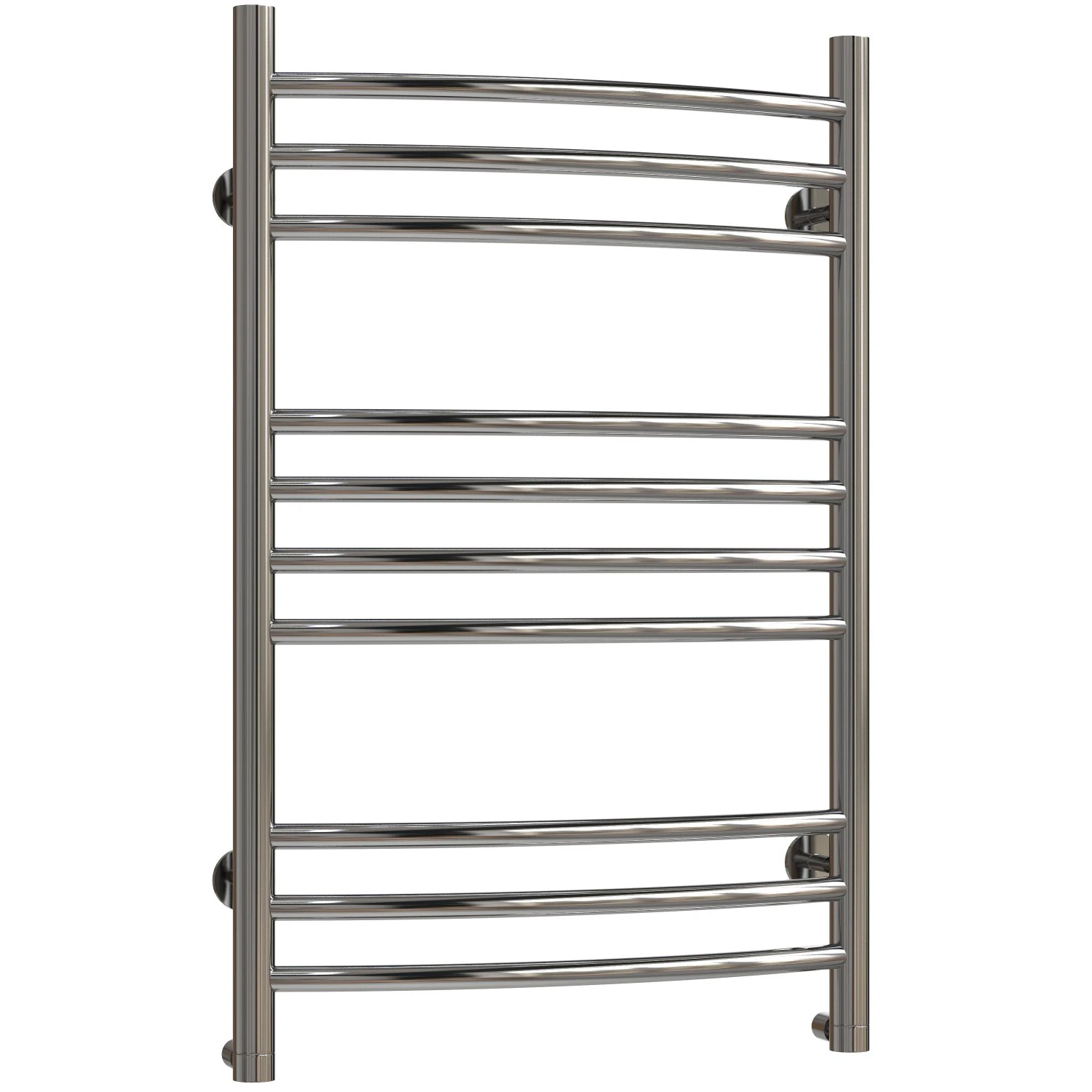 Water heated towel rail Domoterm Calypso P10 50x80 chrome 3D Model .c4d .max .obj .3ds .fbx .stl .blend 