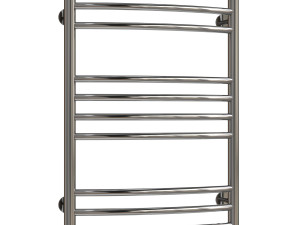 Water heated towel rail Domoterm Calypso P10 50x80 chrome Modelo 3D