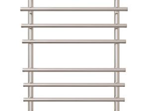 Water heated towel rail EWRIKA Medea Pr 80x50 3D मॉडल