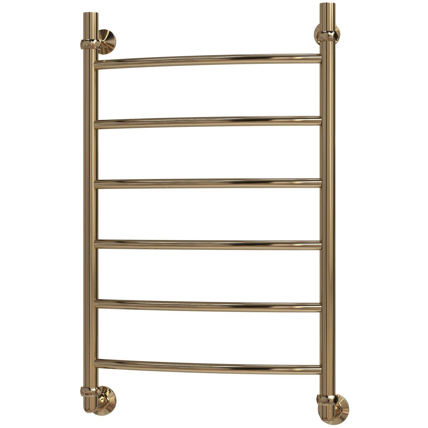 Water heated towel rail EWRIKA Sappho D 80x50 aged bronze 3D Model