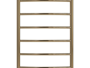 Water heated towel rail EWRIKA Sappho D 80x50 aged bronze 3D 模型