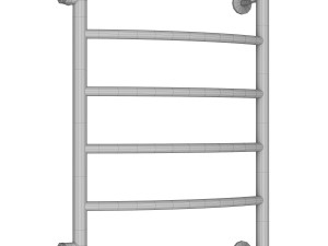 Water heated towel rail Indigo Arc LASW70-30-bp-60 3D मॉडल