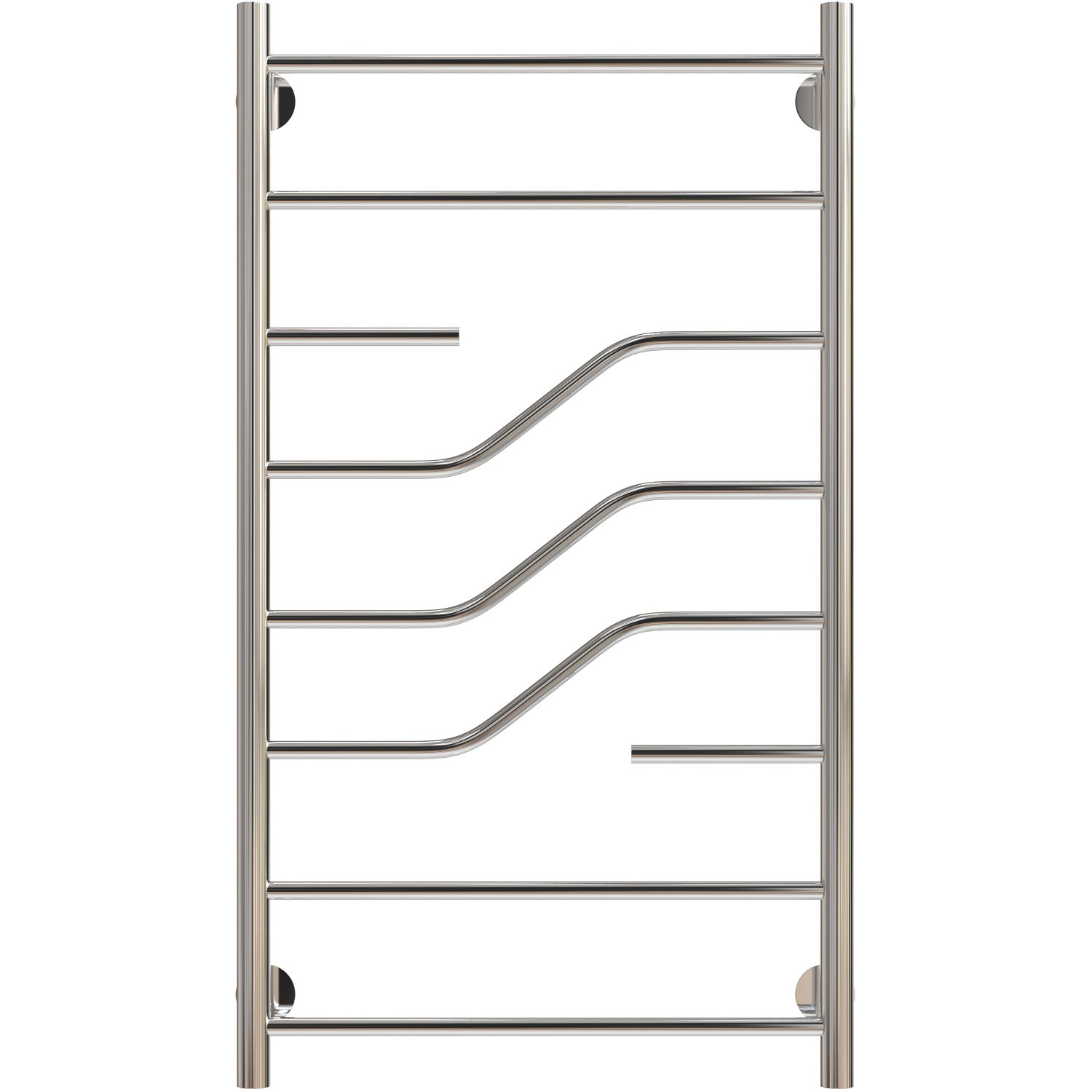 Heated towel rack matte black deals