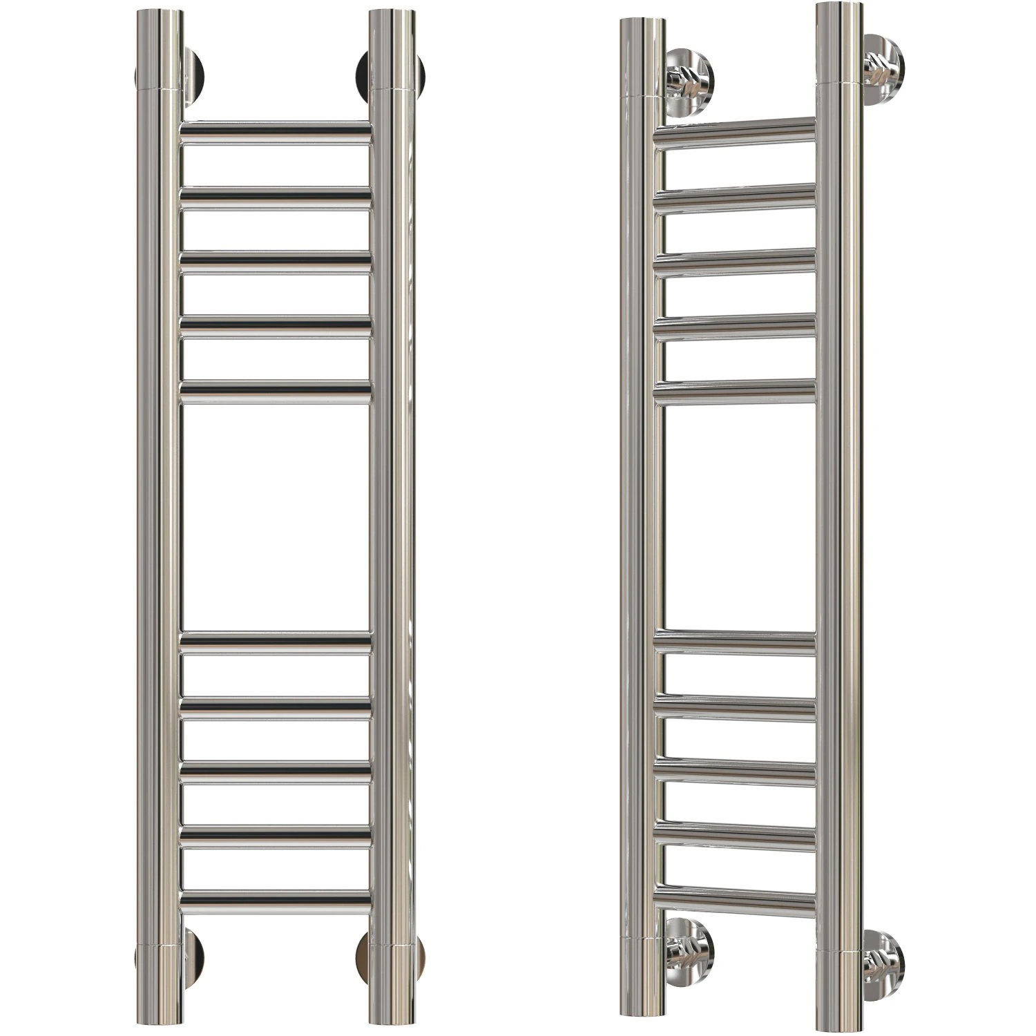 Water heated towel rail Sunerzha Bogema 60x15 straight 3D Model .c4d .max .obj .3ds .fbx .stl .blend 