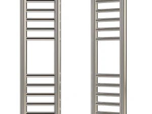 Wodny podgrzewany wieszak na ręczniki Sunerzha Bogema 60x15 prosty Model 3D