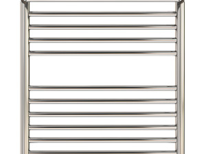 Water heated towel rail Sunerzha Bogema 60x50 with shelf straight Modèle 3D