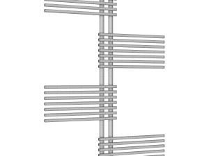 Water heated towel rail Terminus Europe P28 70x1400 Model 3D