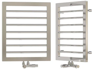 Scaldasalviette ad acqua Zehnder Subway SUBI 060 045 in acciaio inox Modello 3D