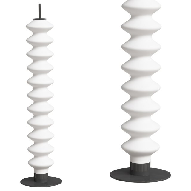 Designer floor lamp Milano by Tubes Radiatori 3D Modell .c4d .max .obj .3ds .fbx .stl .blend 