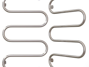 Electric towel rail Terminus W shaped 600x800 3D Model