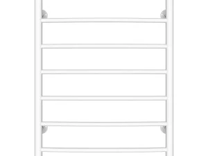 Water heated towel rail Domoterm Calypso P7 50x70 matte black 3D Model