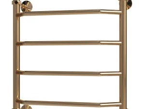 Water heated towel rail EWRIKA Sappho T 60x50 aged bronze 3D Model