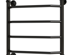 Water heated towel rail EWRIKA Sappho T 60x50 aged bronze Model 3D