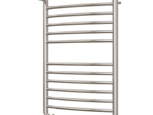 Water heated towel rail Point Alfa PN05158SP 50x80 chrome with shelf 3Dモデル