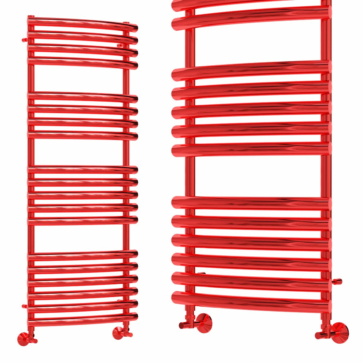 Water heated towel rail Terminus Capri P19 0 500x140 3D Model .c4d .max .obj .3ds .fbx .stl .blend