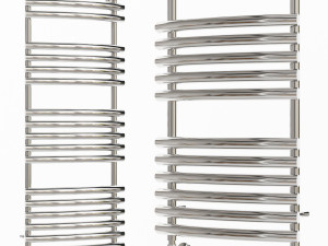 Water heated towel rail Terminus Capri P19 0 500x140 Modello 3D