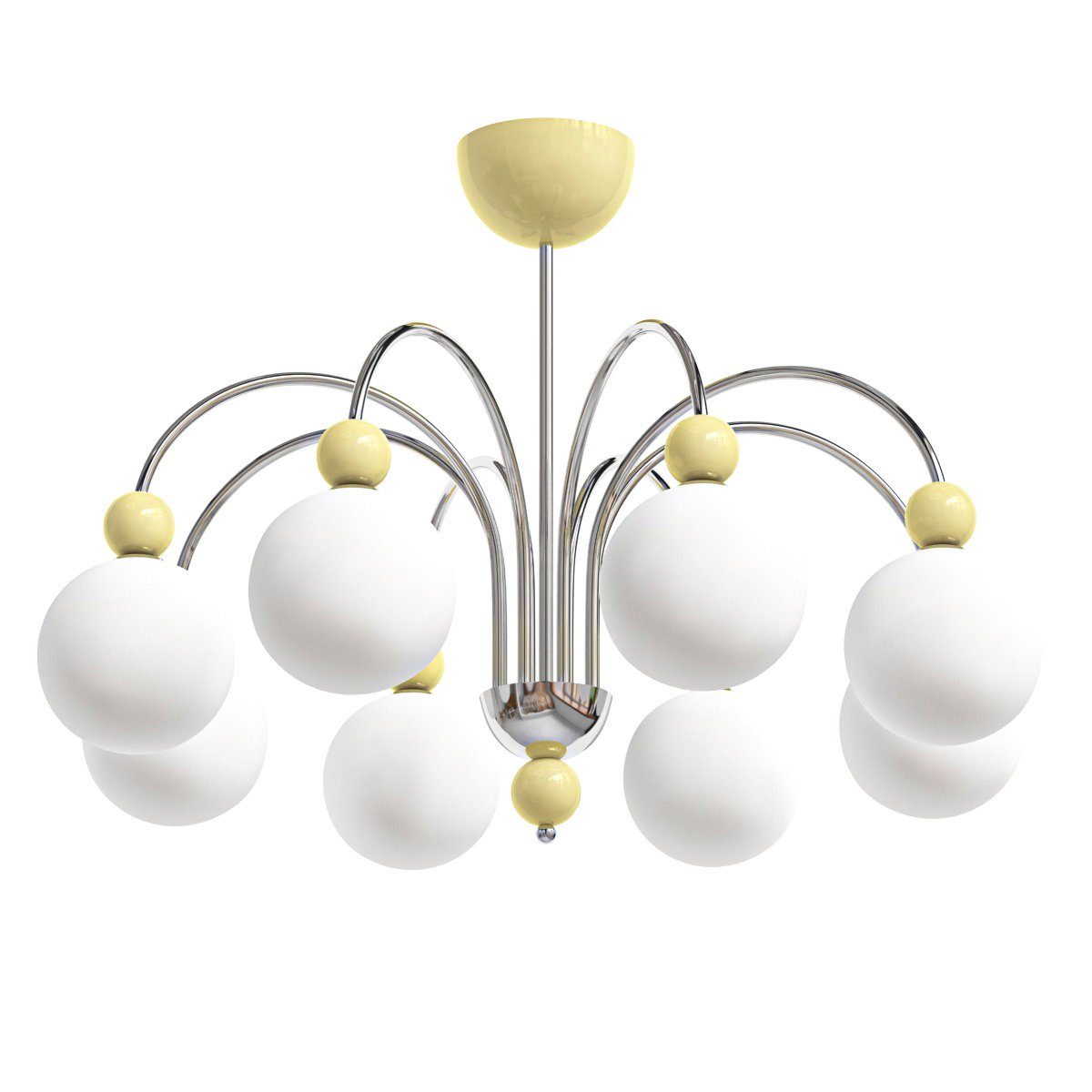 Modern globe chandelier deals