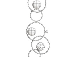 Design lamp Zoe Floor Venicem Floor Lamp Black Modelo 3D