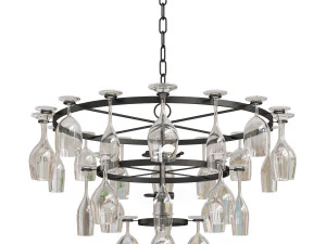 Vintage Stemware 3D Model