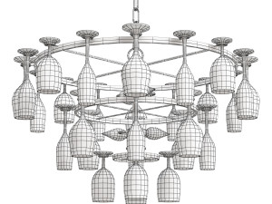 Vintage Stemware 3D Модель