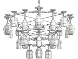 Vintage Stemware 3D Model