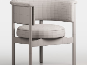Lounge Chair N CC01 3D 模型
