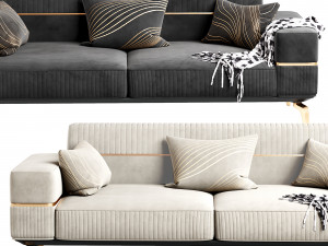Boss sofa 3D Model