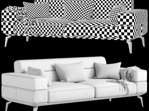 Boss sofa 3D Model