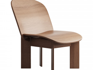 CHISEL LOUNGE CHAIR Model 3D