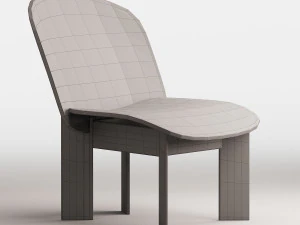 CHISEL LOUNGE CHAIR 3D Model