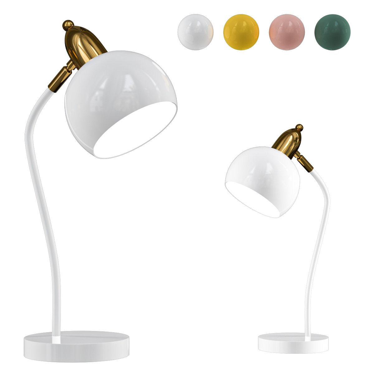 Dome desk lamp clearance