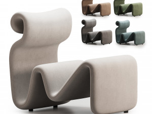 Armchair Etcetera 3Dモデル