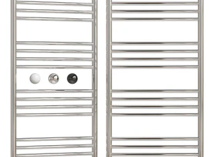 Rel handuk berpemanas air Sunerja Boheme 100x50 lurus Model 3D