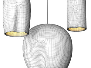 Bucket Pendant Lamp 3D Model