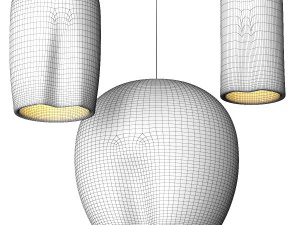 Bucket Pendant Lamp 3D Model