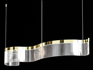 Rack and row lamp DANELIUS LONG 3D Model