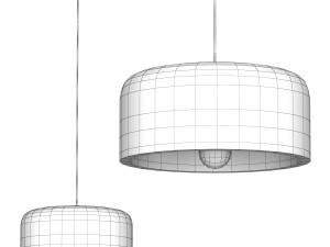 Potcover Clouds Pendant Light 3D 모델