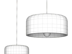 Potcover Clouds Pendant Light 3D Model