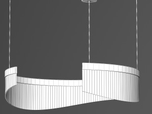 Rack and row lamp DANELIUS 3D Model