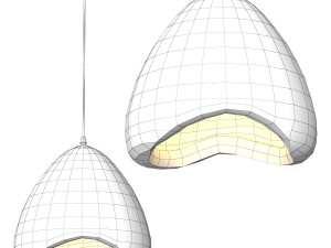 Modern Adjustable Design Plastic Hanging Ceiling Lights for Indoor Modèle 3D