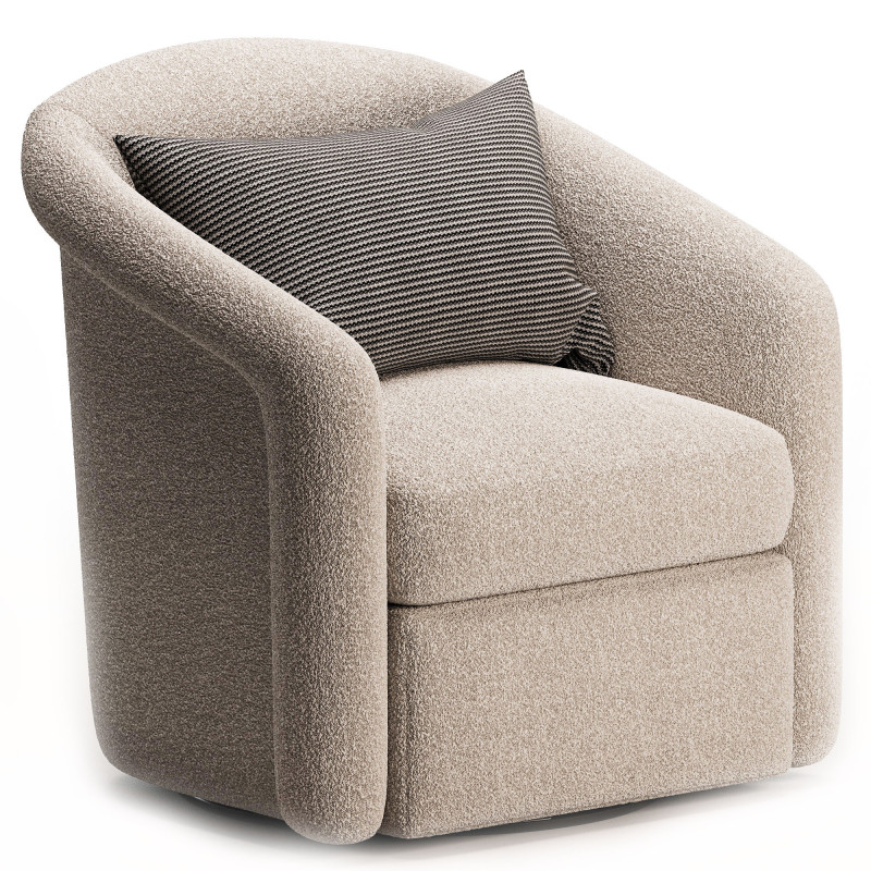 Maeve Swivel Chair 3D मॉडल .c4d .max .obj .3ds .fbx .stl .blend 