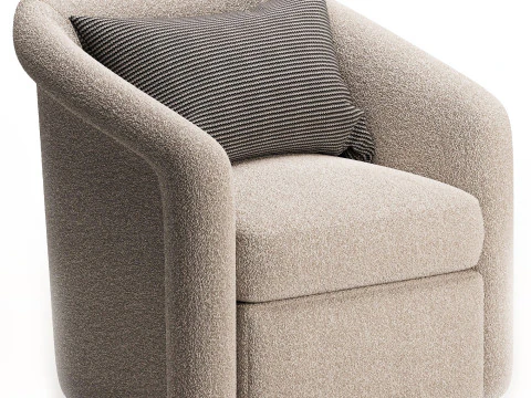 Maeve Döner Sandalye 3D Model