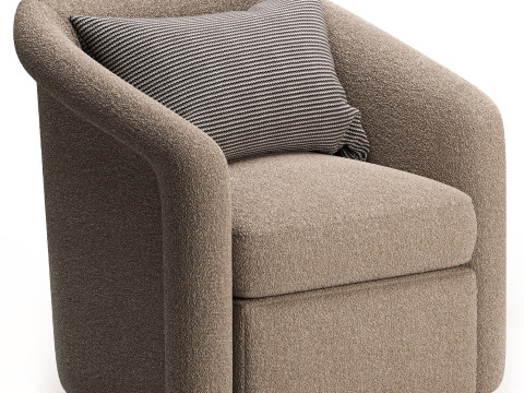 Maeve Swivel Chair 3D मॉडल