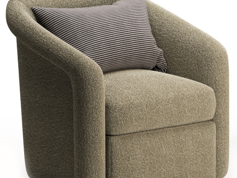 Maeve Swivel Chair 3D मॉडल