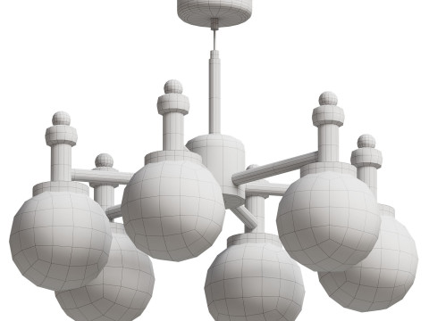 Hanging chandelier LUFTSKIP 3D Модель