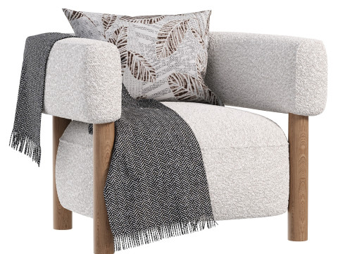 N s03 lounge chair Modelo 3D