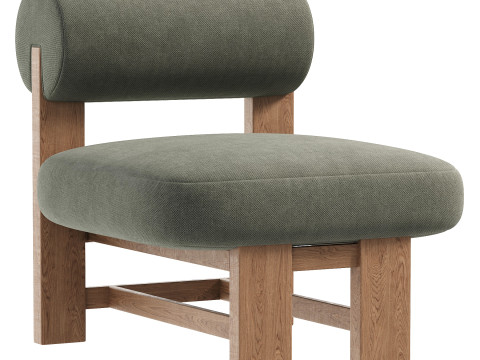 Malta Chair Piermont Sand 3D Model
